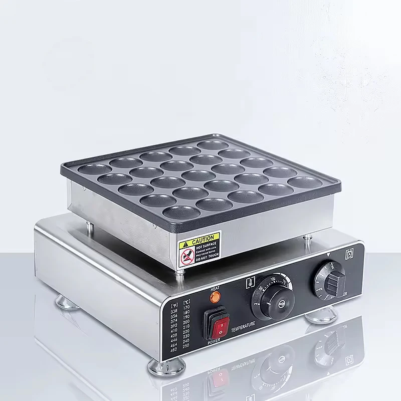Commercial-Grade Electric Stainless Steel Pancake Muffin Maker Non-Stick 110V 220V Easy Operate For Hotels Food Shops Restaurant