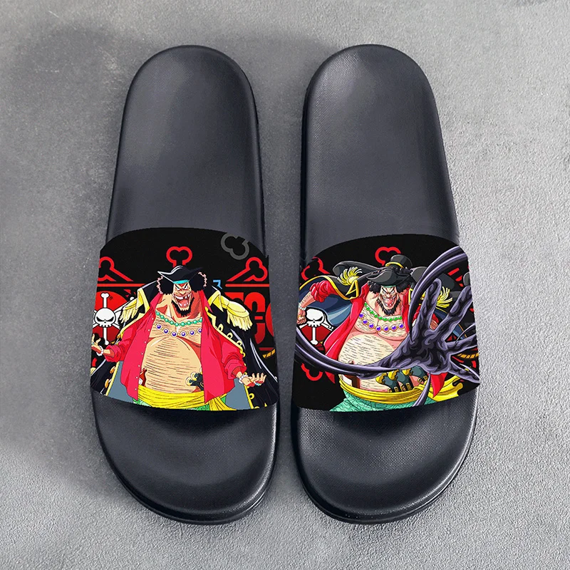 

Summer Sandals Slippers Anime ONE PIECE Marshall·D·Teach Cosplay Slippers Cute Cartoon Shoes For Men Women Unisex Halloween Gift