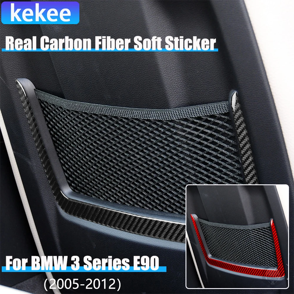 

Настоящие автомобильные аксессуары из углеродного волокна, наклейка на спинку сиденья для BMW 3 серии E90 2005 2006 2007 2008 2009 2010 2011 2012