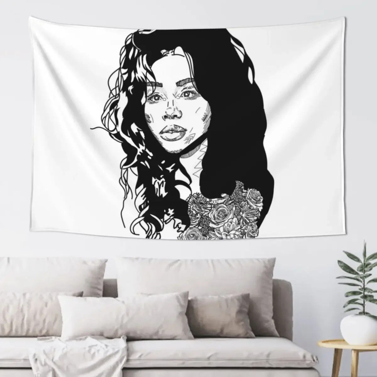 

SZA Tapestry House Decor Wall Hanging Tapestry