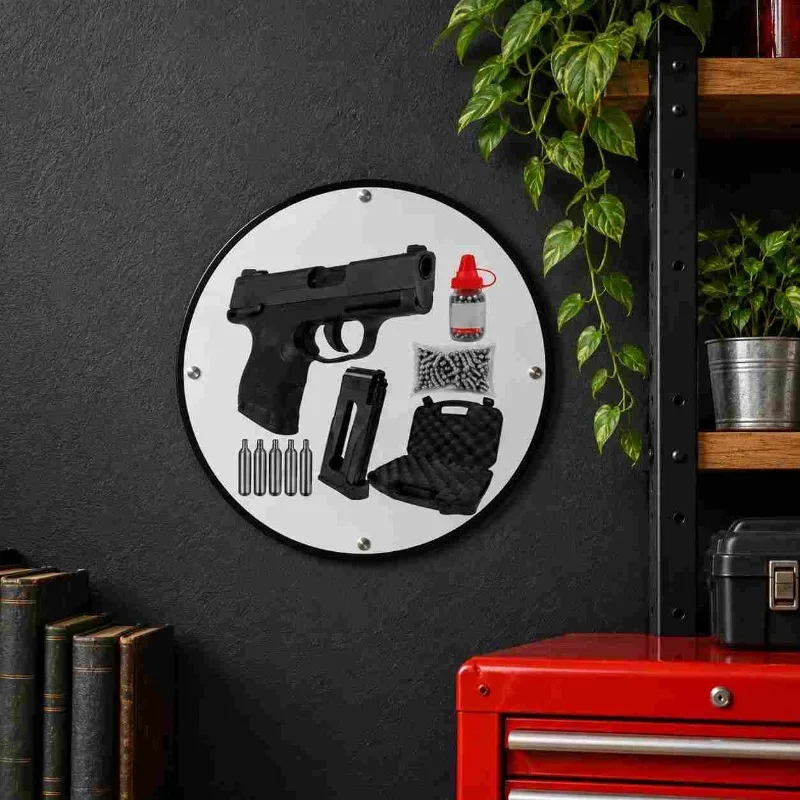 20x20cm Men Space  Tactical Style Metal Wall Plaque Decor Ornament for Indoor Home Cafe Garden Pub Club Bar Wall Decoration