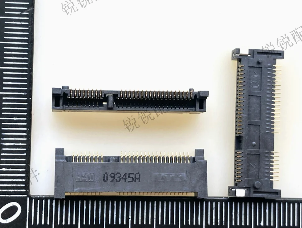 For  MINI PCIE 52P patch card slot 4.0H msata slot card connector Wireless communication socket