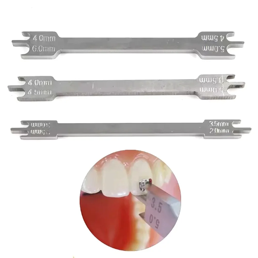 

1Pc Dental Orthodontic Brackets Position Gauge Adjustable Bracket Locator Rod Teeth Positioner Stainless Steel Dentistry Tools