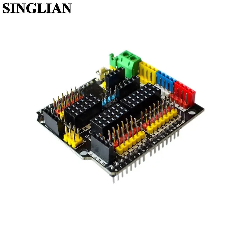 

Sensor Expansion Board Sensor Shield V5.0 Robot Electronic Building Block Expansion Board For Arduino