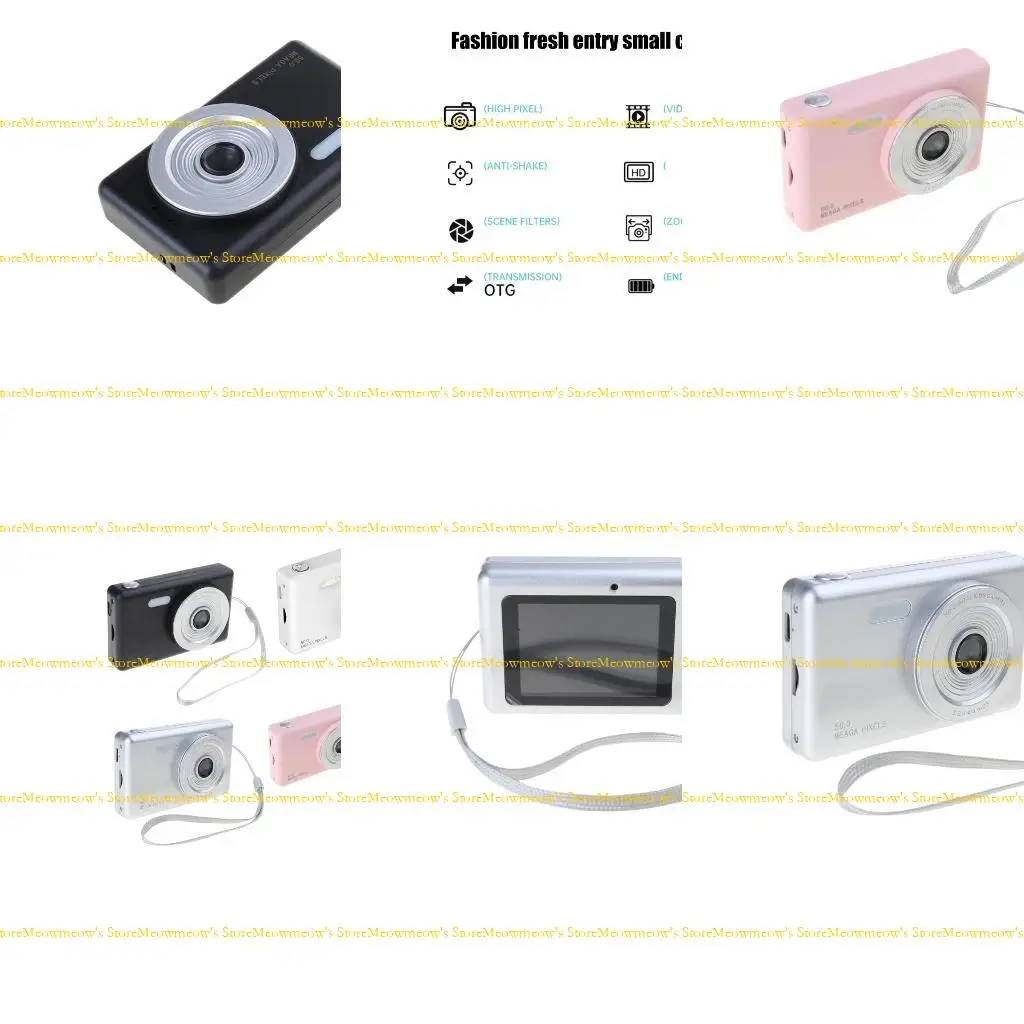 W91A портативная камера цифровая камера анти встряхнуть и снимать камеру 4K Kids Camera