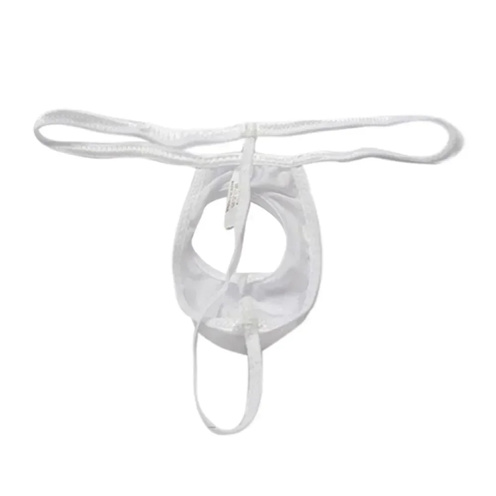 New Men Sexy T-shaped G-String Thong Elastic Breathing Pouch T-Back Jockstrap Underpants Hollow Solid Erotic Thin Male Thongs