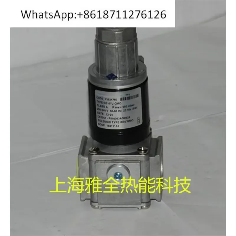1pcs Gas Solenoid Valve EG12L GMO EG12 GFD EG15L E6GSR8 3/8 Inch Thread Industrial Gas Control Valve for Natural Gas LPG