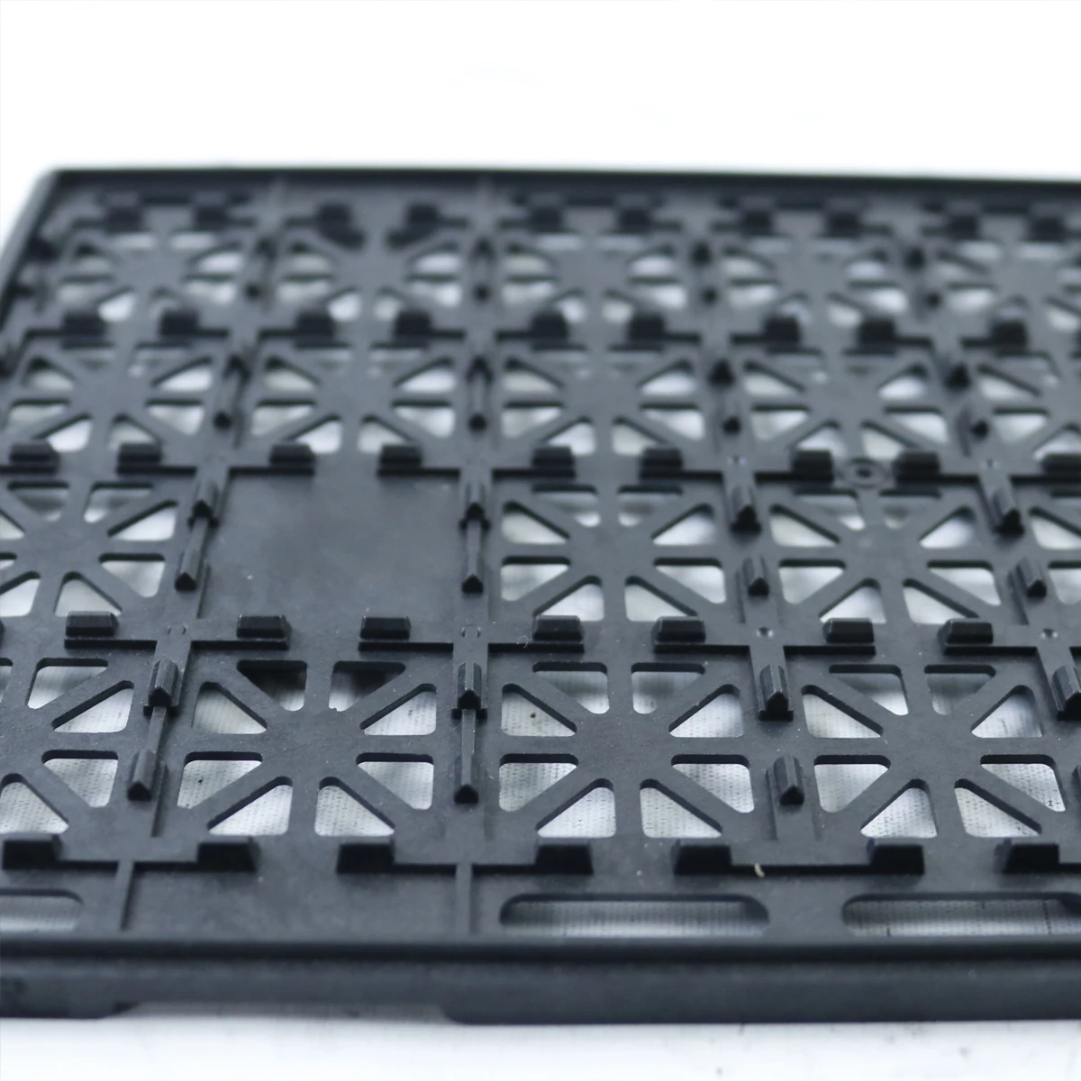 ESD IC Tray BGA MCU CPU Chips Packing High Temperature Resistance 150 ℃ Automated Production Tray