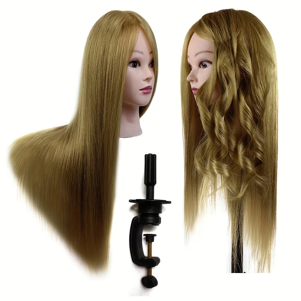

65% of real hair mannequins can be used for practice 23inch doll heads for hair styling, real hair mannequin heads for make-up p