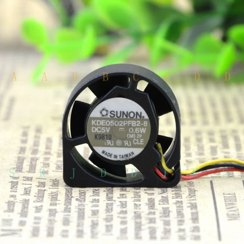M  for SUNON KDE0502PFB2-8 5V 0.6W 2510 Hard Drive Router Cooling Fan