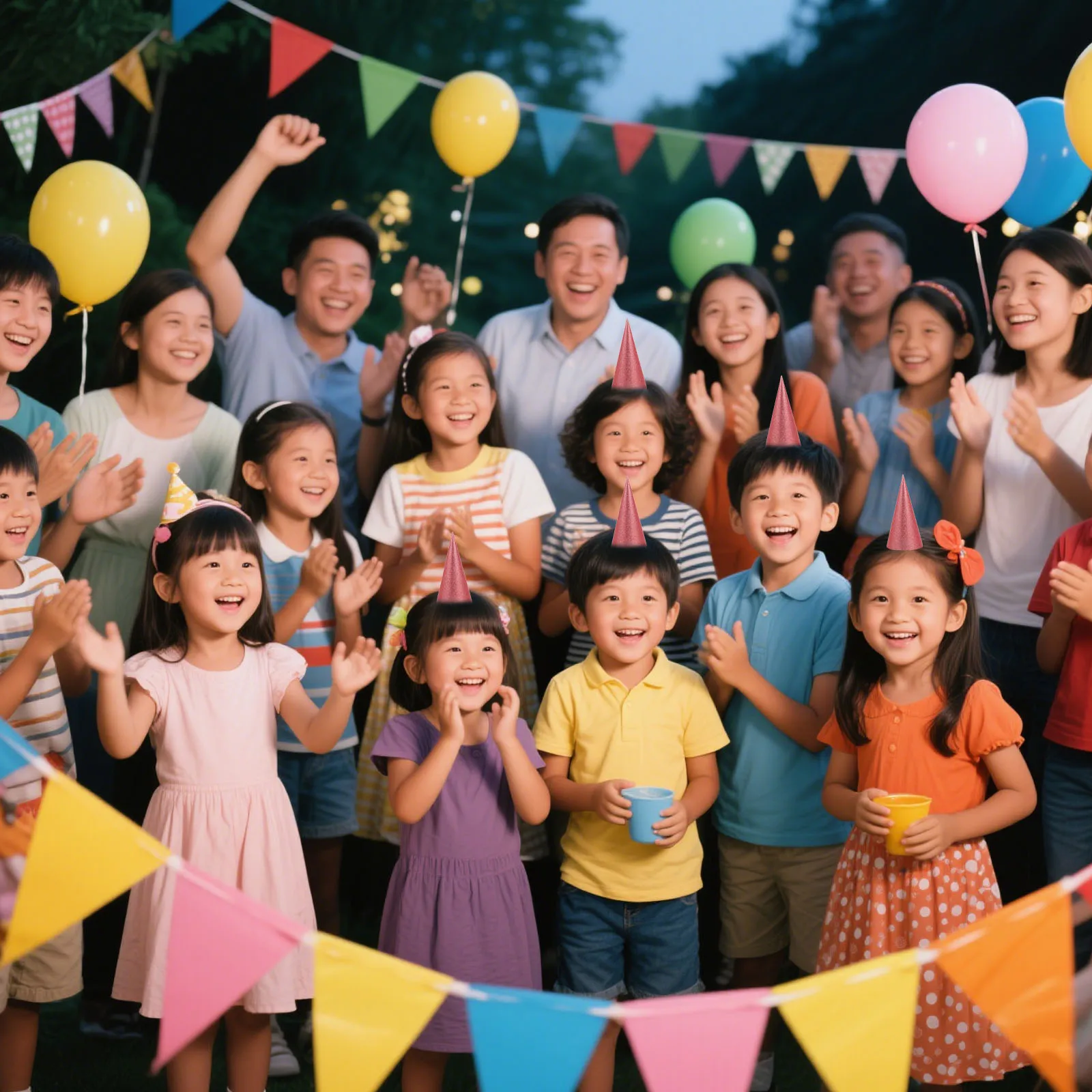 

12pcs Birthday Hats Kids Crown Baby Crowning Toddler Prince Shiny Glitter Cone Party Wedding Accessories Hair Decorations