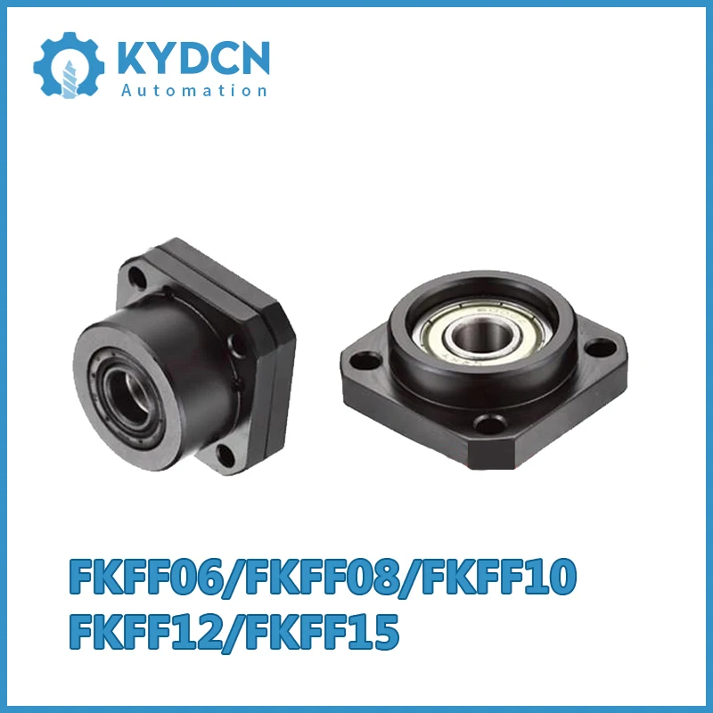 FKFF6 FKFF8 FKFF10 FKFF12 FKFF15 End Support for Ballscrew FK8 FF8 FK10 FF10 FK12 FF12 FK15 FF15 End Supports Bearing Mount