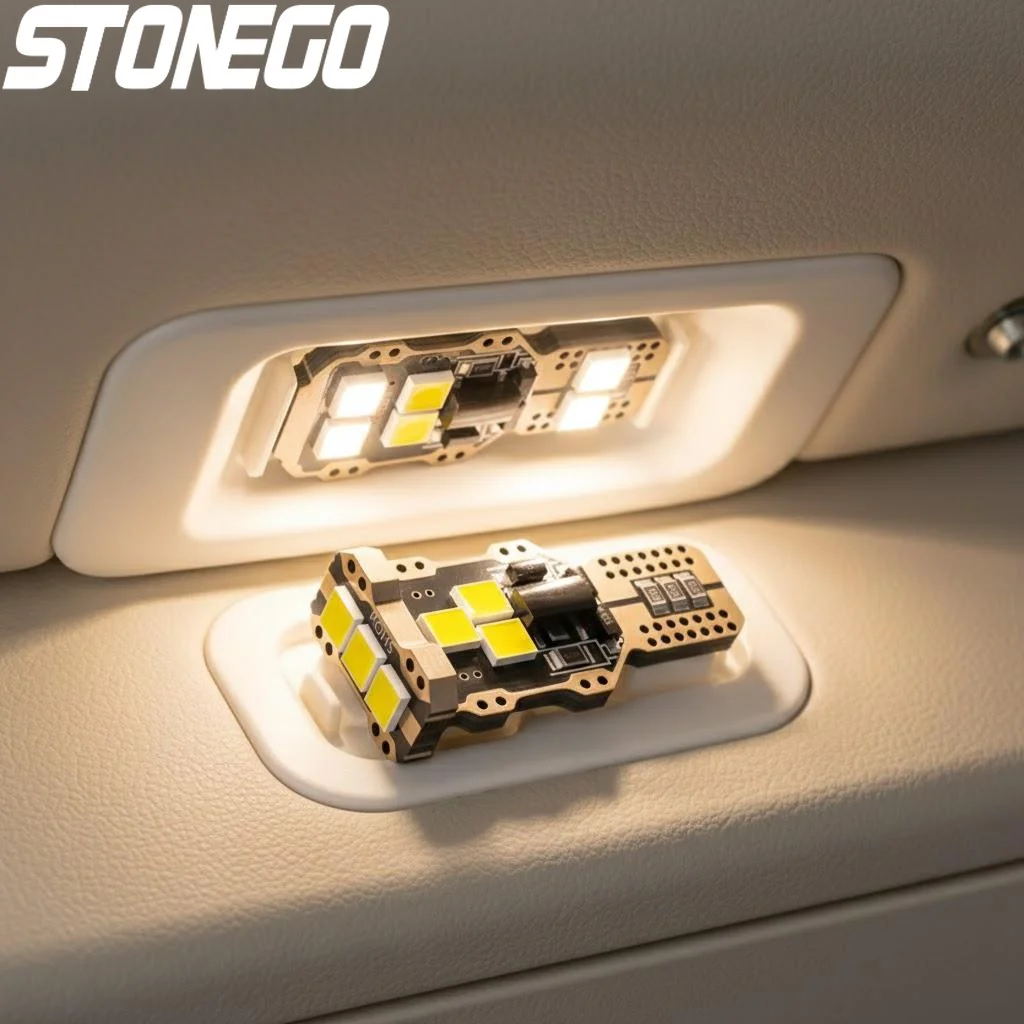 T15 T16 W16W LED Bulb 2835 9 SMD 6000K Canbus Car Reverse Backup Lights 12V White Auto Lamp Interior Dome Reading Light Assembly