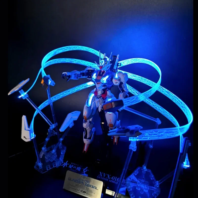 

In stock Kosmos Accessories Led Suit for Fm 1/100 Aerial Floating Gun Light Sets The Witch From Mercury Robot Kits models toys