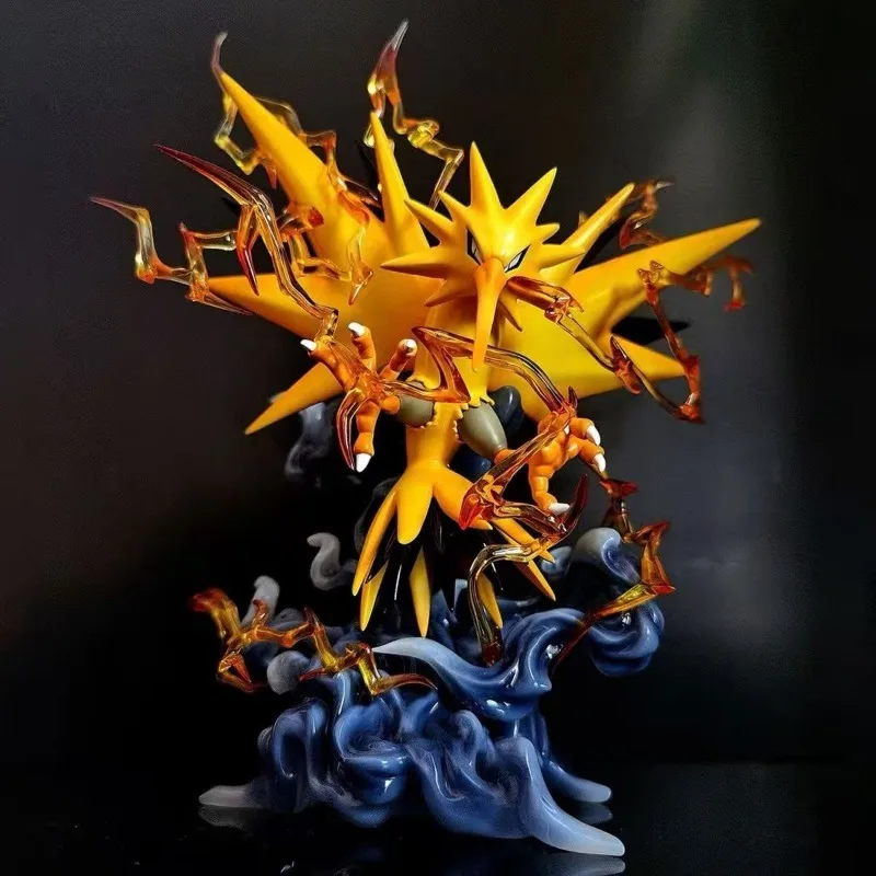 15.5 سنتيمتر أنيمي بوكيمون البرق الطيور دمية عمل الشكل البلاستيكية جمع لعبة مجسمة هدية سطح المكتب الديكور الحلي