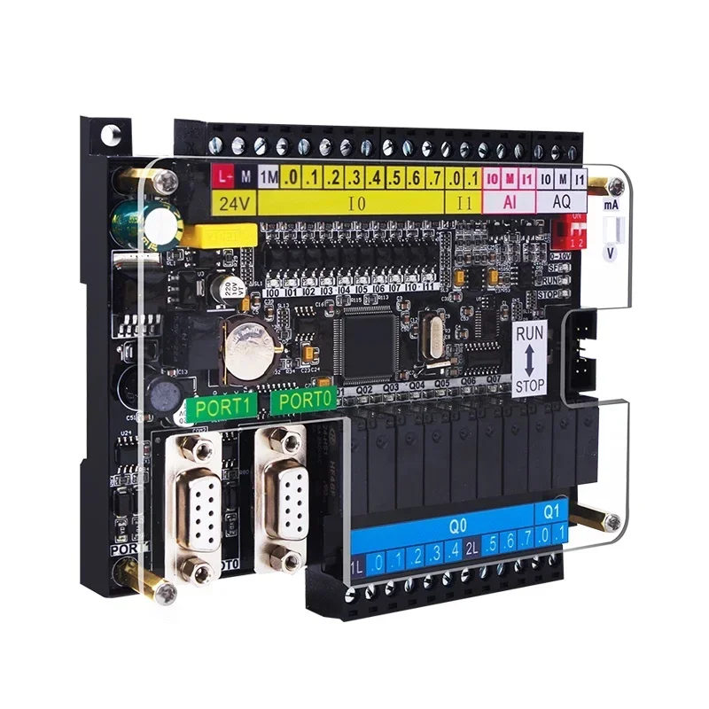 GPU223XP Industrial Control Board Compatible with Siemens S7-200 Series CPU224 PLC 10DI/10DO 2AI 2AO Controller Simple CPU224XP