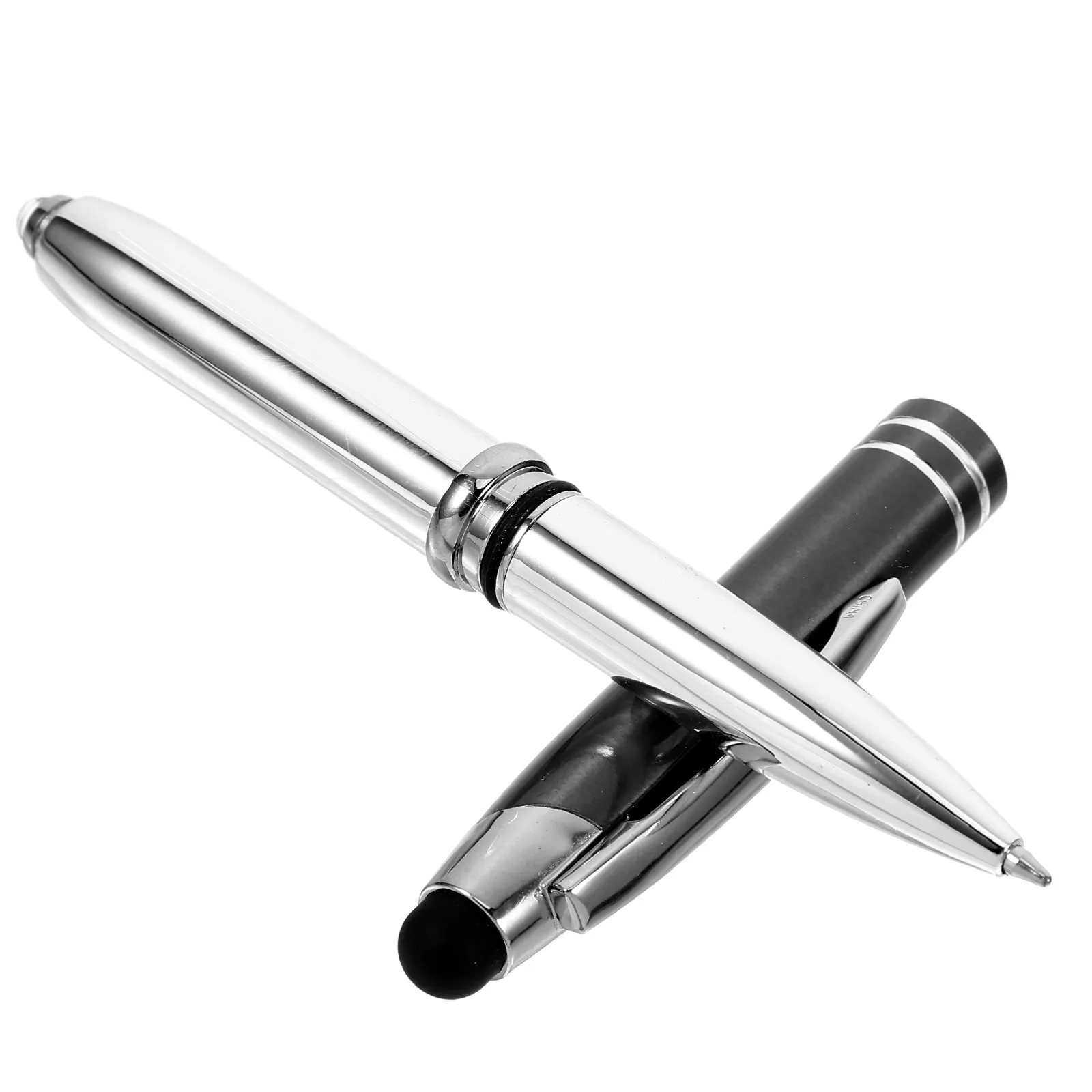

Multi Function 3 in 1 LED Light Ballpoint Screen Stylus Smooth Writing Capacitive Stylus Pen for Office