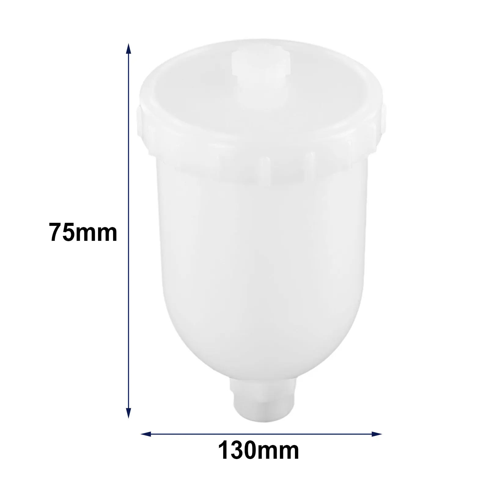 280ml Plastic Paint Pot Spray Paint Cup Air Gravity Feed Paint Spray Pot For H2000 HVLP Manual Mini Spray Paint Pneumatic Tool