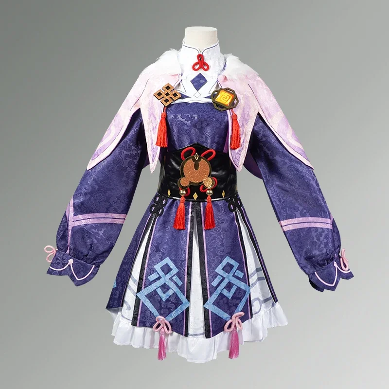 YunJin Costume Cosplay Genshin Impact adulto carnevale uniforme parrucca Anime costumi di Halloween gioco delle donne