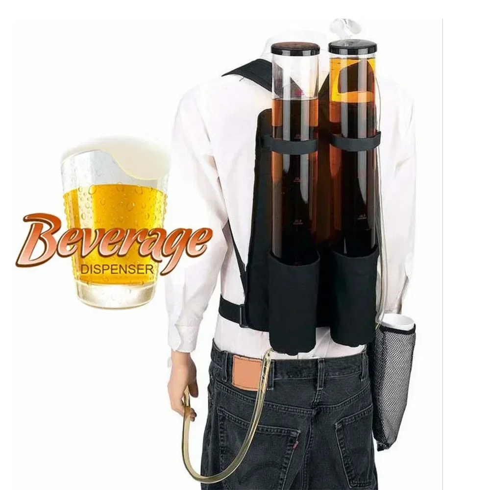 Dual Backpack Liters Party Shot Alcohol Plumwheat Beer For Drink Dispenser Beverage Portable 6 Outdoor