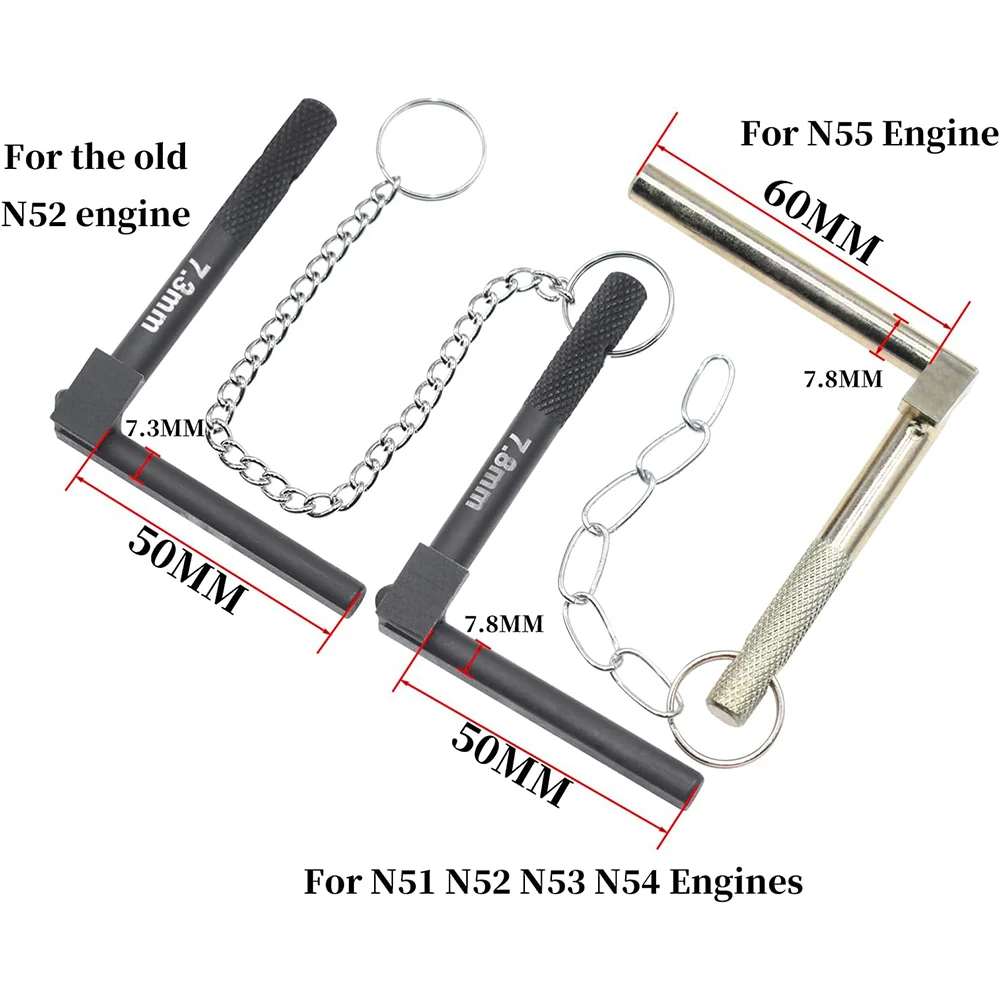 Набор инструментов для блокировки распределительного вала двигателя Vanos для двигателей BMW 2,5 3,0 N51 N52 N53 N54 N55 S55