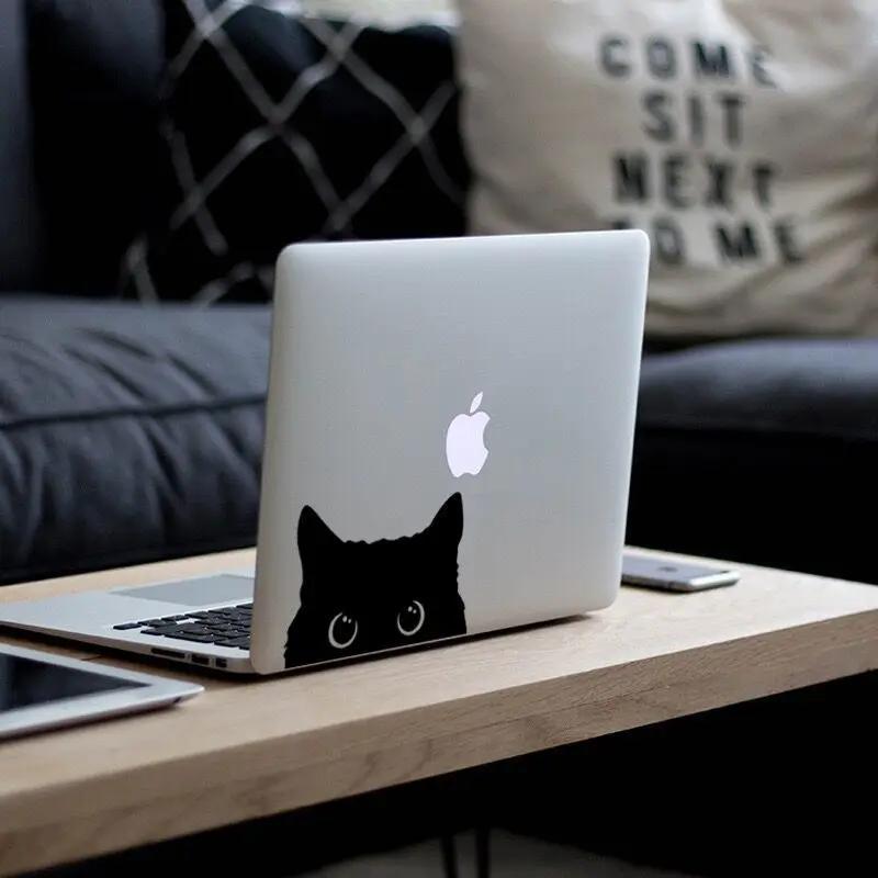 1 piece Hot Car Sticker Accessories Poor Cat Is  Big Eyes Watch Vinyl Car Styling Cover Waterproof image 4