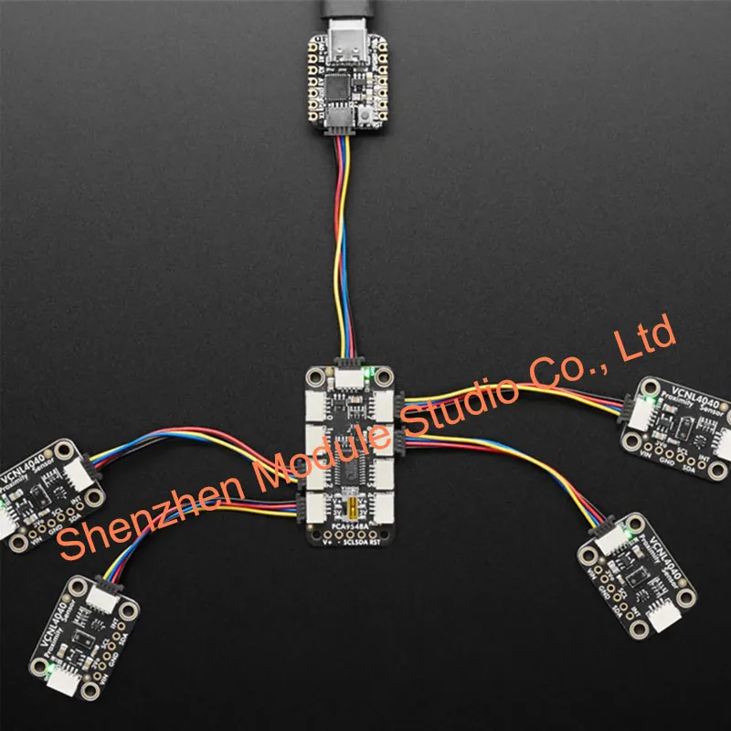 1 SZT. 3 SZT. PCA9548 8-kanałowy multiplekser I2C Moduł interfejsu STEMMA QT Qwiic — zdjęcie produktu 6