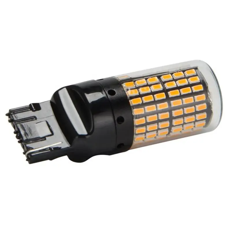 ABPA-Super Bright No Hyper Flash Led Bulbs for Canbus Reverse Light Turn Signal Light Error Free(2 Yellow& 2 White Light)