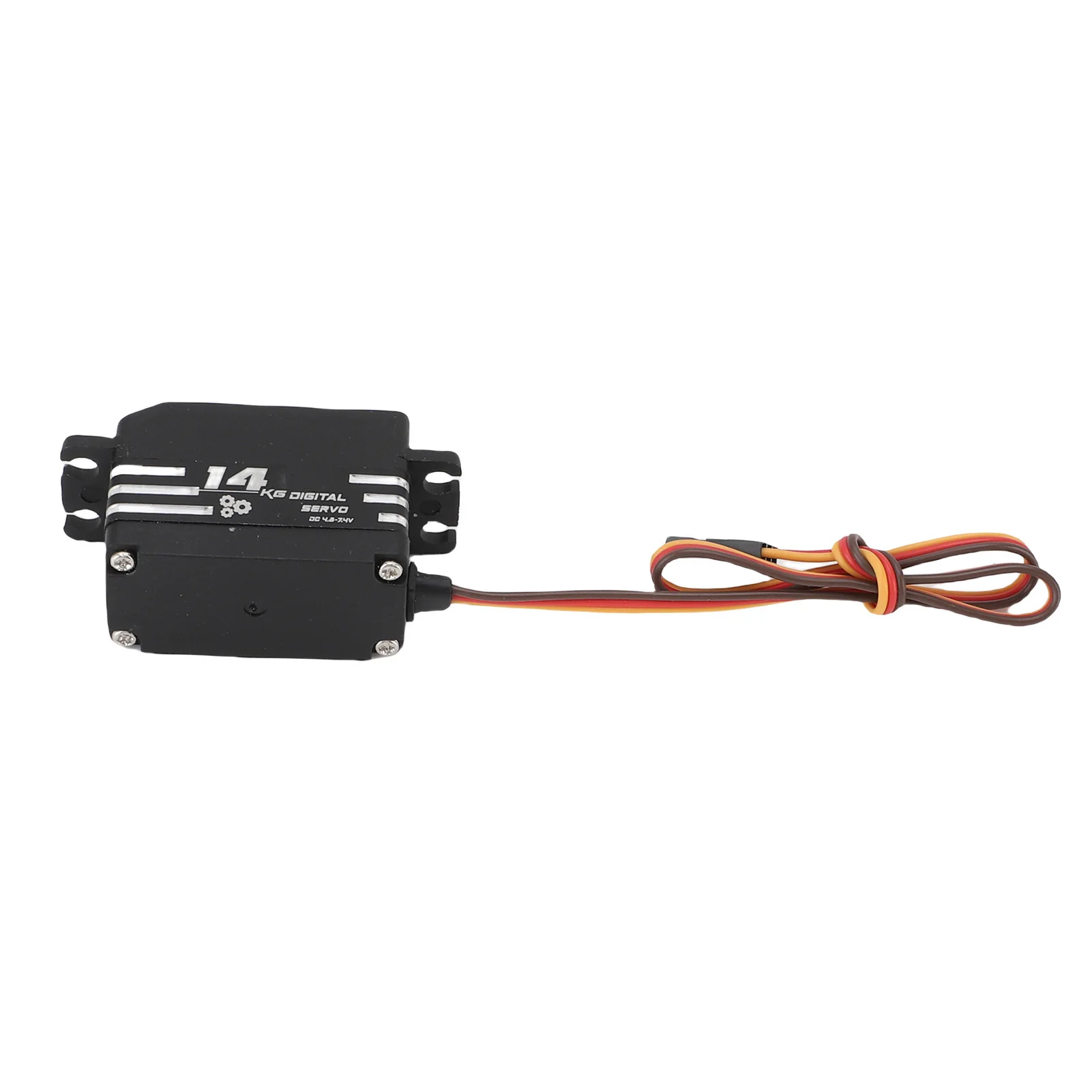 디지털 서보 모터 180 °   회전 14KG 고속 토션 서보 모터 RC 자동차 트럭 크롤러 보트 로봇용 고강도 RC 서보
