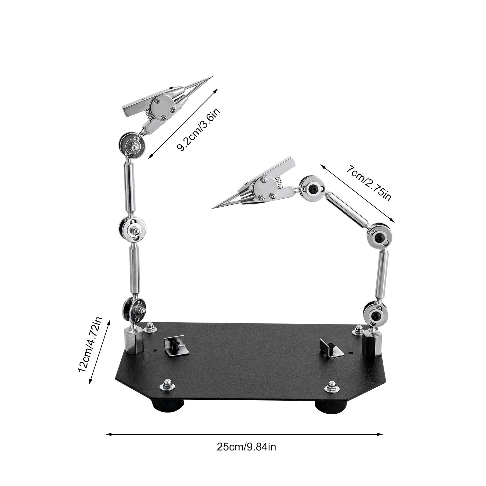 Jewelry Welding Fixture Repair Table Clip Stand Clamp  Double-ended Soldering  Repairing Tools