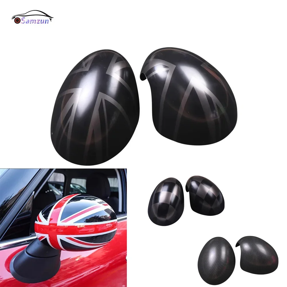 

For MINI Cooper Clubman F54 F55 F56 F57 F60 Car Exterior Rearview Mirror Rear View Side Cover Sticker Styling Decal Accessories