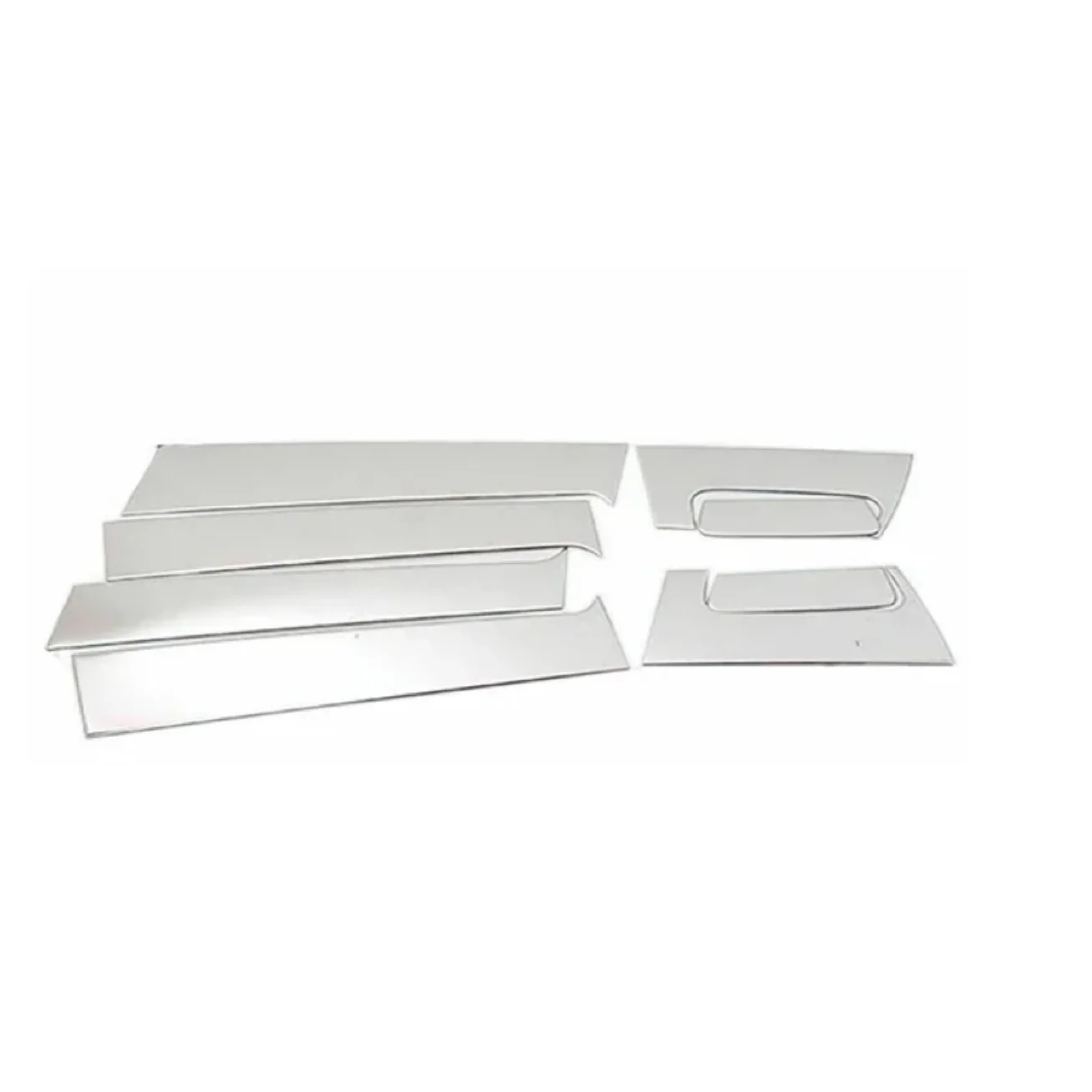 

8PCS Chrome Plated Car Door Trim Pillar Posts for Honda HRV 2016-2020 2021 2022 Cover Kits Stickers Window Decoration Styling