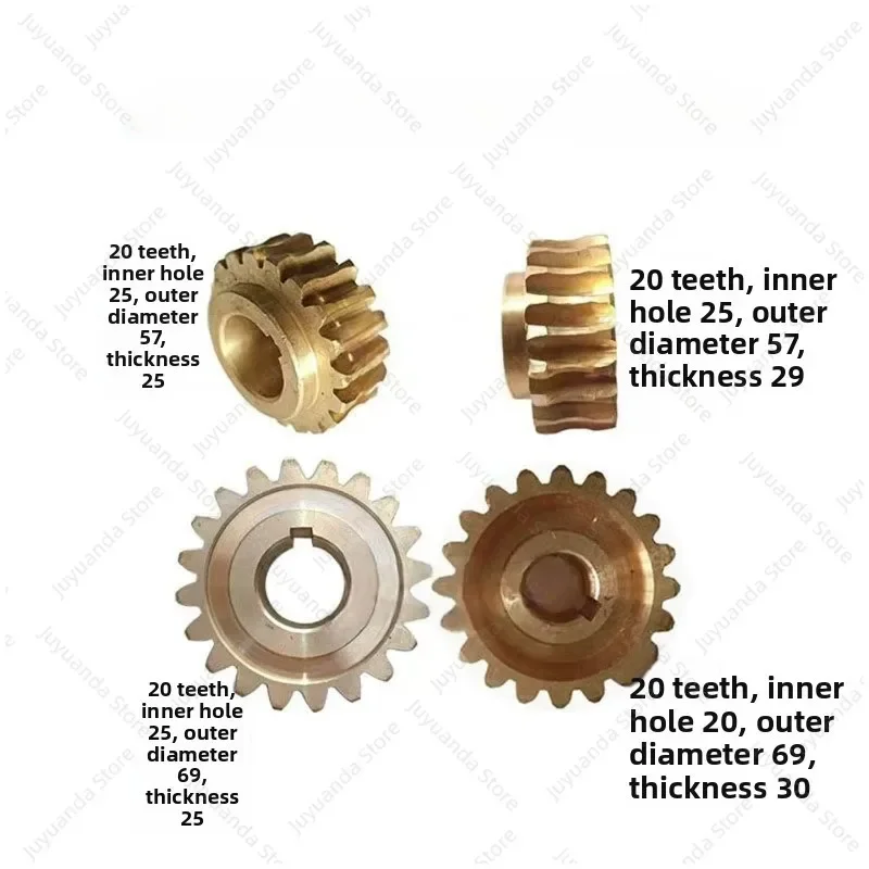 BS-712 Band Saw Worm Gear Transmission Box GB712 Metal Machine Tool with Copper Gear Z20 for Enhanced Cutting Precision