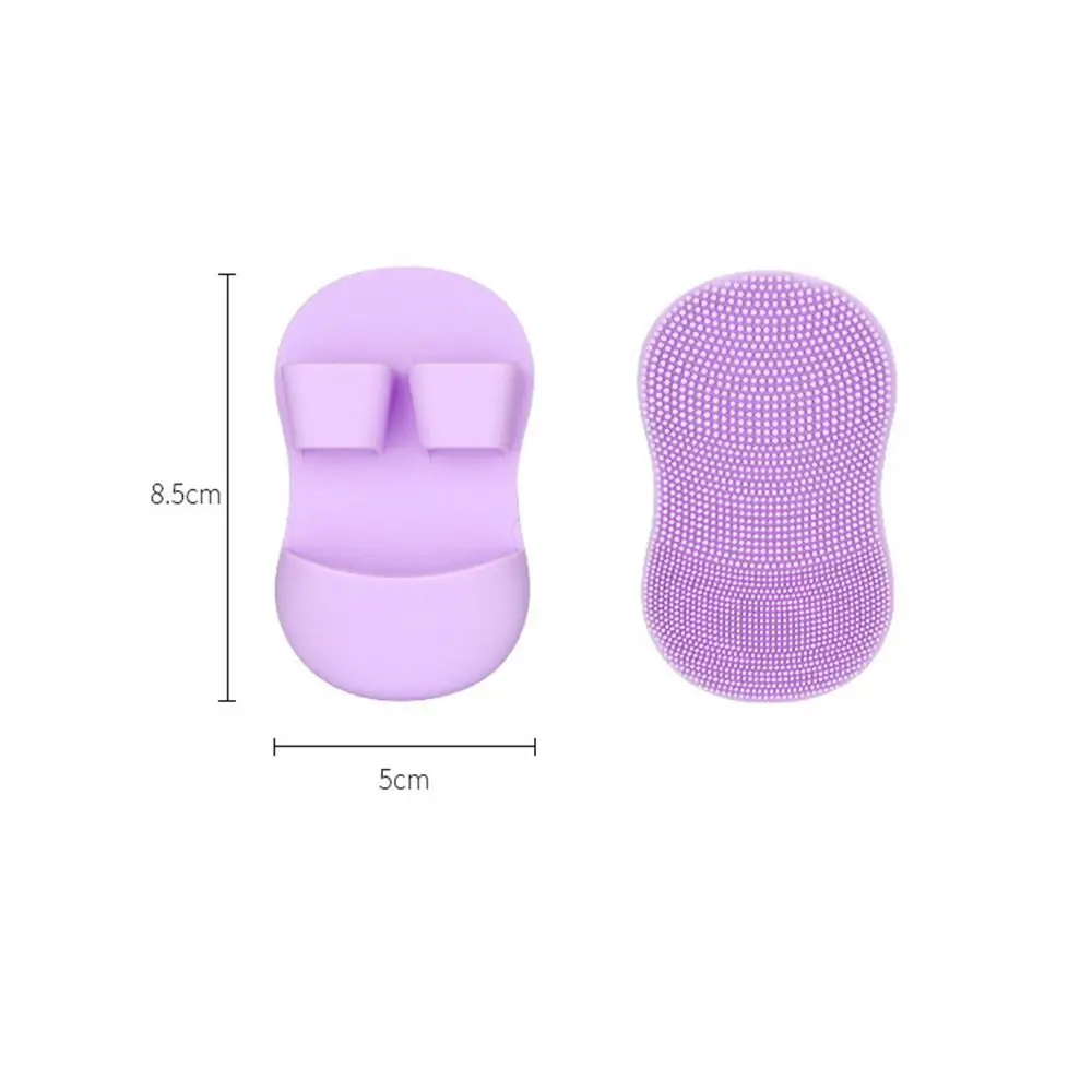 Soft Silicone Cleansing Brush Skincare Multifunction Face Cleansing Brush Blackhead Removal Skin-friendly Face Washing Brush