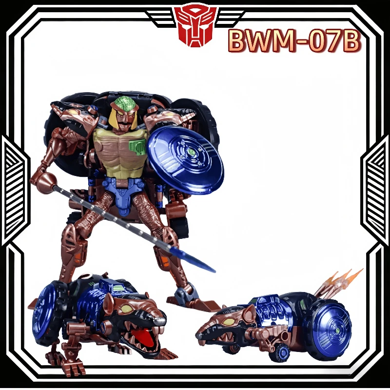 

In Stock TA BWM-07B Metal Rat Warrior Beast Wars Action Figures Collectible Toys for Boys Gift Transformable Robot Garage Kit
