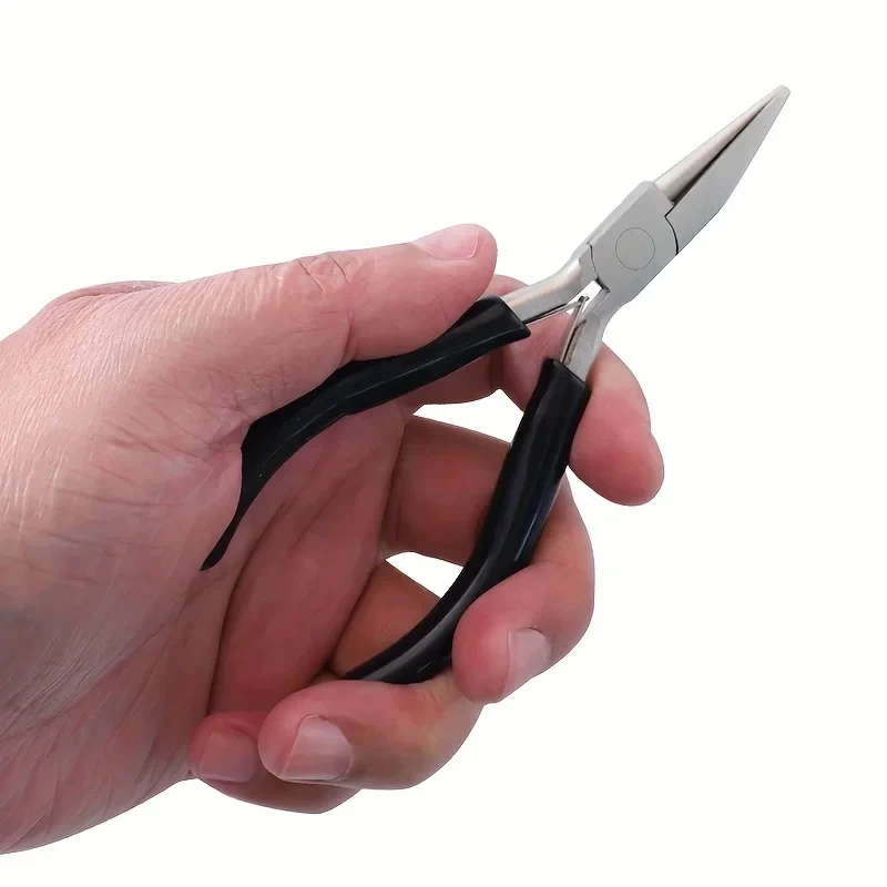 

4.7-inch professional round concave pliers, used for jewelry making mini precision wire loop tools, ideal DIY manual tools