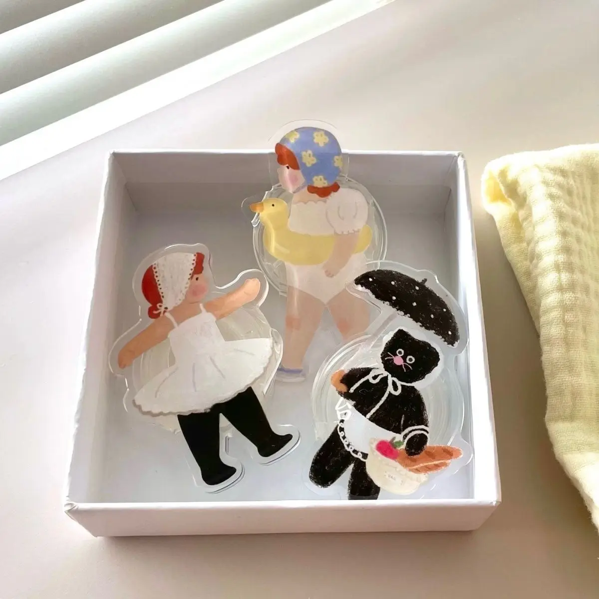 

Держатель для телефона с изображением девушки балерины, милая Складная подставка-держатель для телефона, держатель для мобильных телефонов