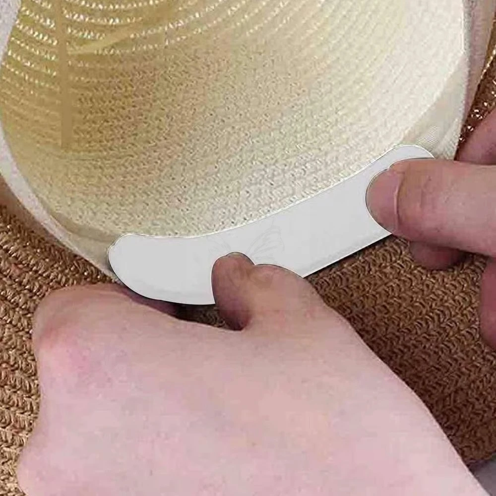 Hutverstellbänder, 10 Stück, selbstklebende Pads zum Anpassen der Hutgröße, Einfüllstücke zur Größenreduzierung für Baseballkappen, Fischerhüte, Sonnenhüte. – Detail 11