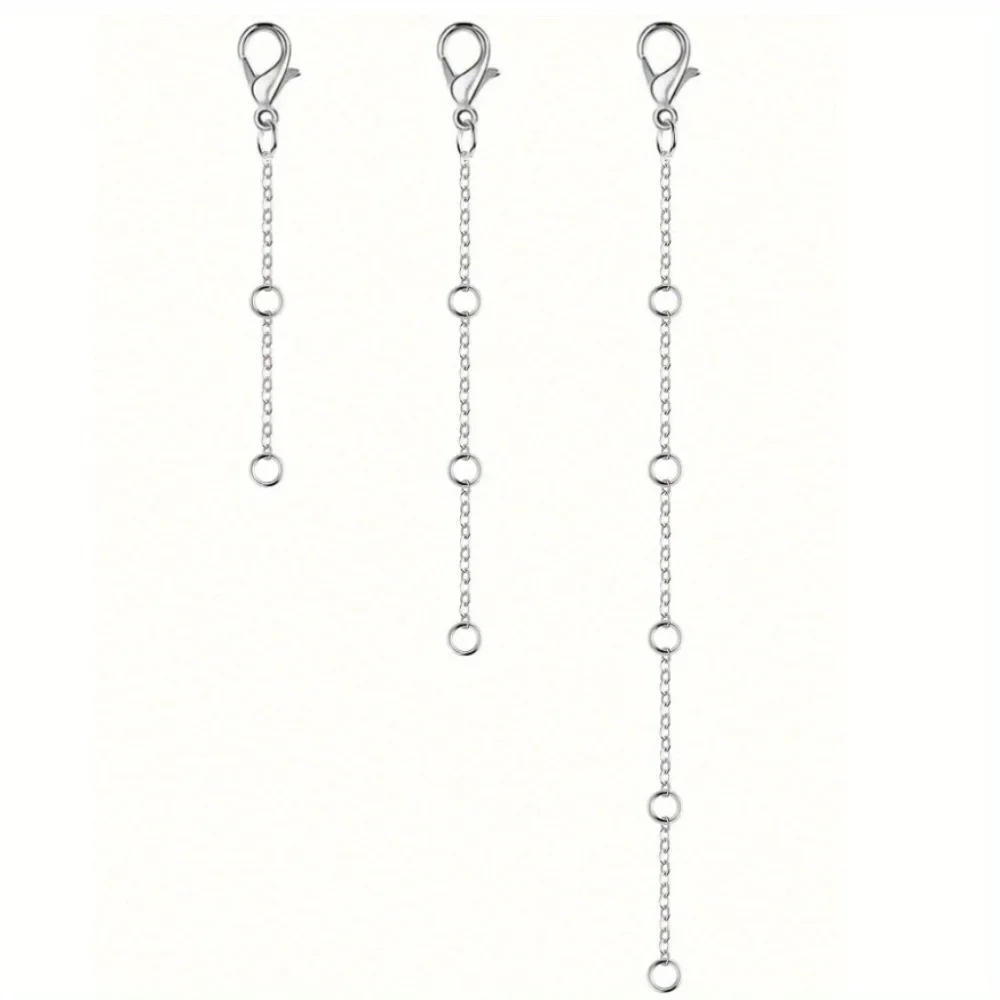 جديد جراد البحر المشبك بالإضافة إلى الذيل سلسلة تعديل سلسلة مجوهرات تمديد سلسلة بسيطة إكسسوارات عقد #5