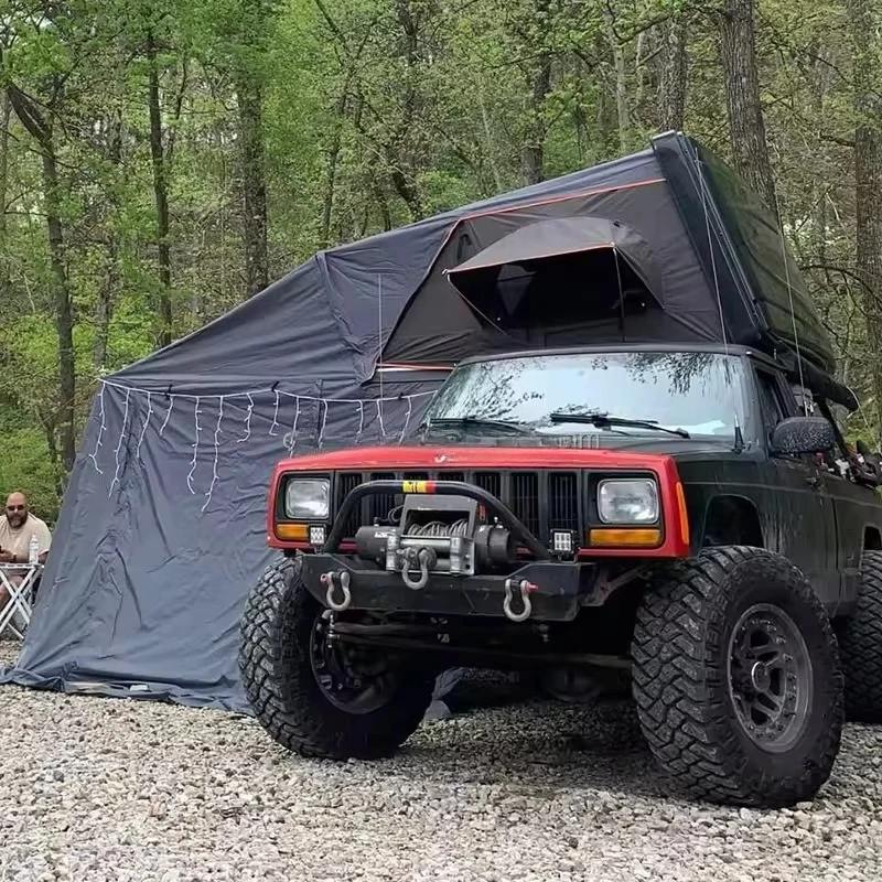 

Waterproof 4 Person Roof Top Tent Car Rooftop Tent ABS Hard Shell Top Roof Tent for 4X4 Camping