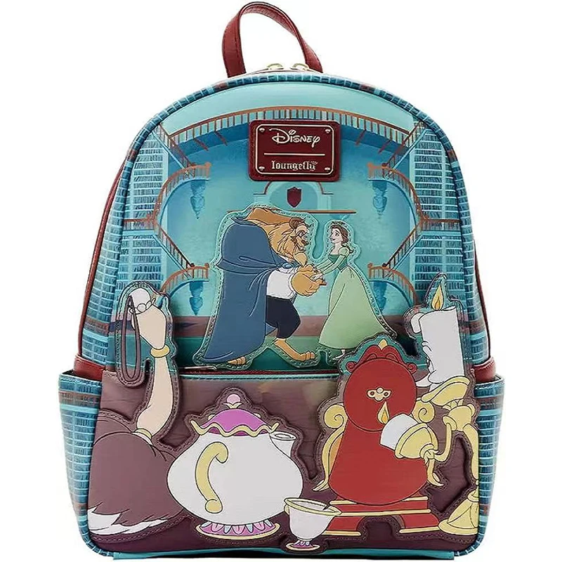 Zaino da viaggio Monster Academy Jack Zaino in pelle Pu Cartoon Lotso Stitch Borsa da ragazza carina alla moda