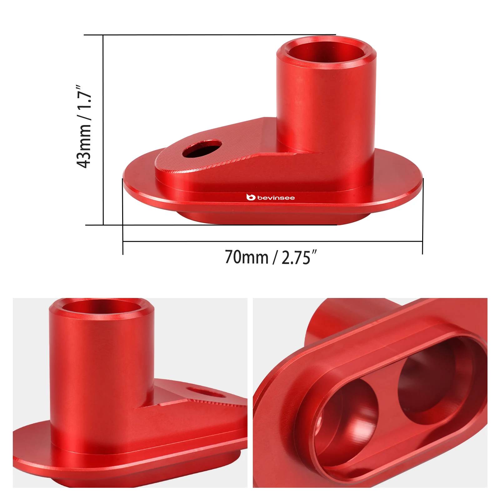 Aluminium Auto Carbon Reiniging Walnoot Blaster Adapter voor Volkswagen voor Audi S4 B8/S5/A6 C7/Q7 3.0TFSI Motor Inlaatklep