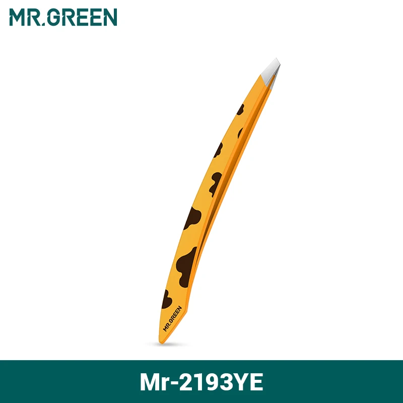 Пинцет для бровей MR.GREEN - профессиональный инструмент для идеальной формы — фото товара
