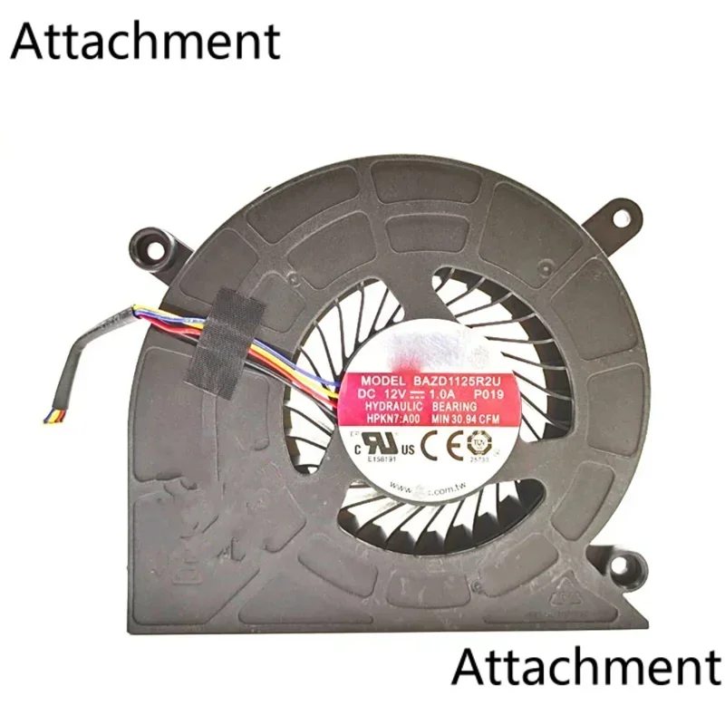 FORNew CPU Cooling Fan for Dell OptiPlex 7460 HPKN7 0HPKN7 BAZD1125R2U P019 7470 7777 7760