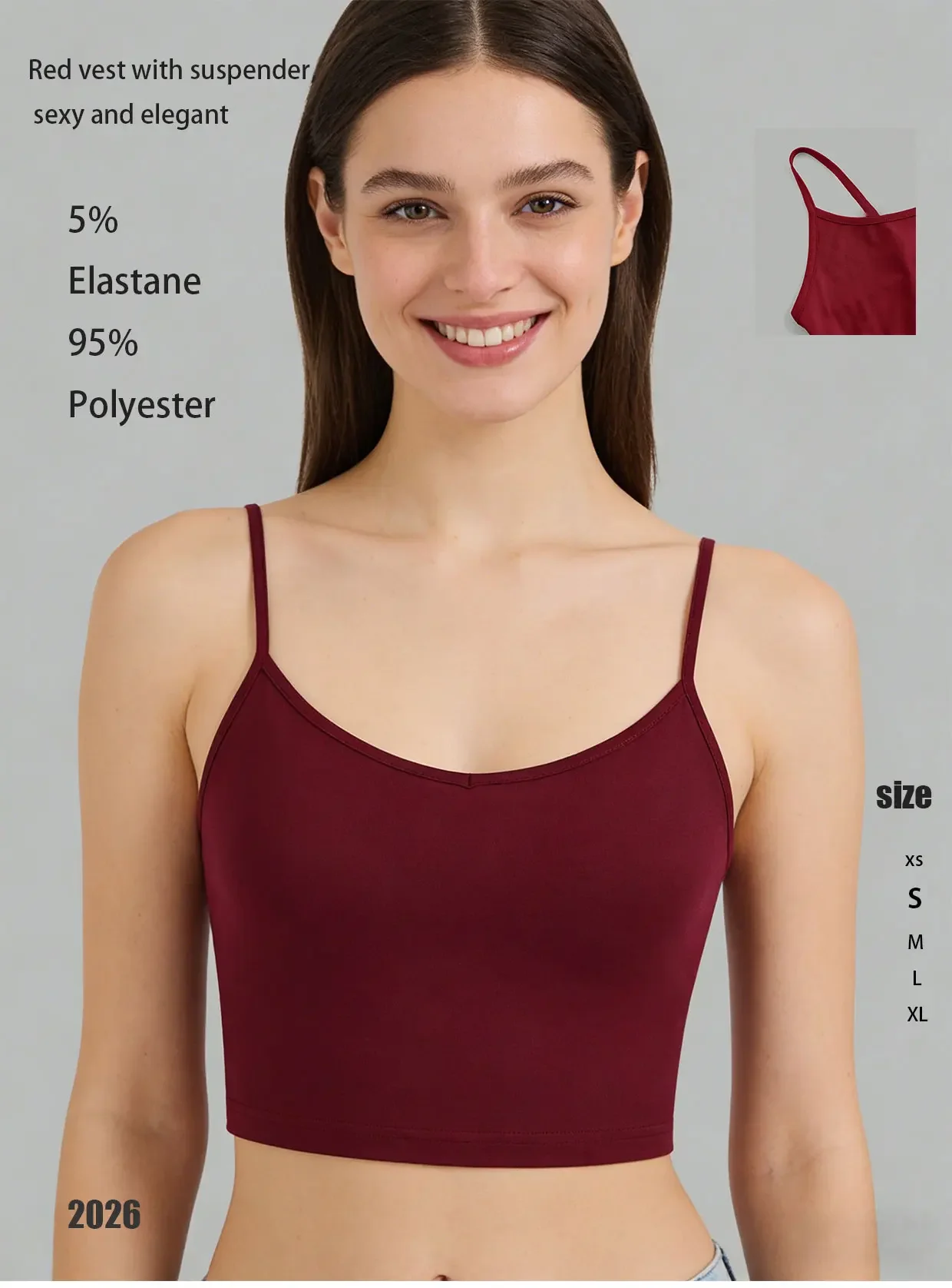 

Новый женский топ-жилет 2026 года с открытыми плечами и открытой спиной: сексуальный, модный и универсальный.