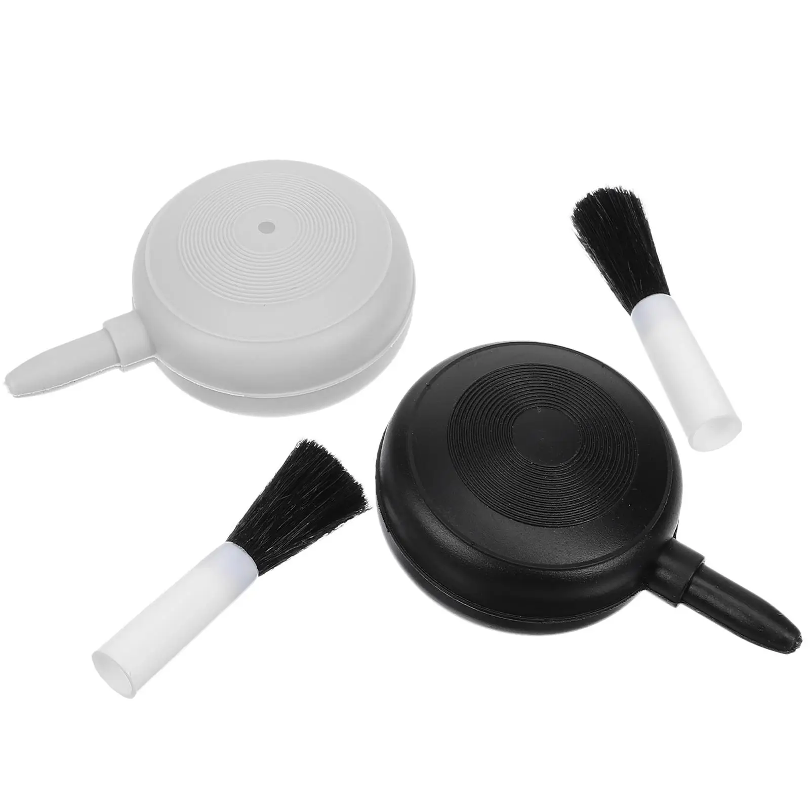 

2 Pcs Blowing Ball Brush Duster Dusting Cleaner for Camera Sensor Keyboard Bulb Small High Grade Plastic Flexible