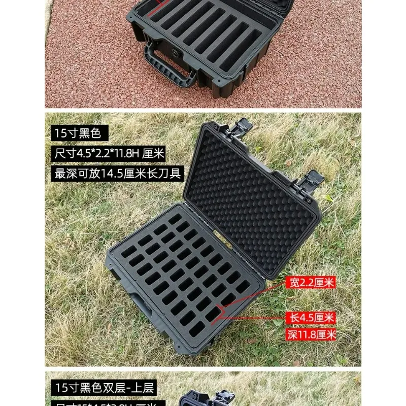 36-Slot EDC Knife Storage Box Folding Blade Case