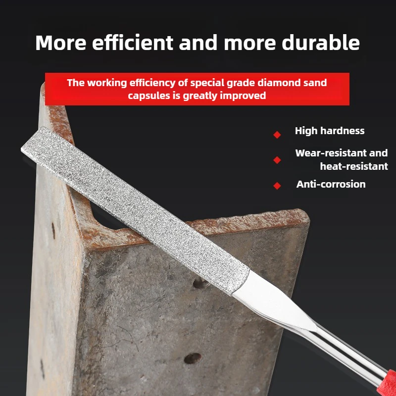 Diamond Files, Top-grade Alloy Hand Files, Files of Various Shapes, with Dimensions of 5*180mm - Image 2