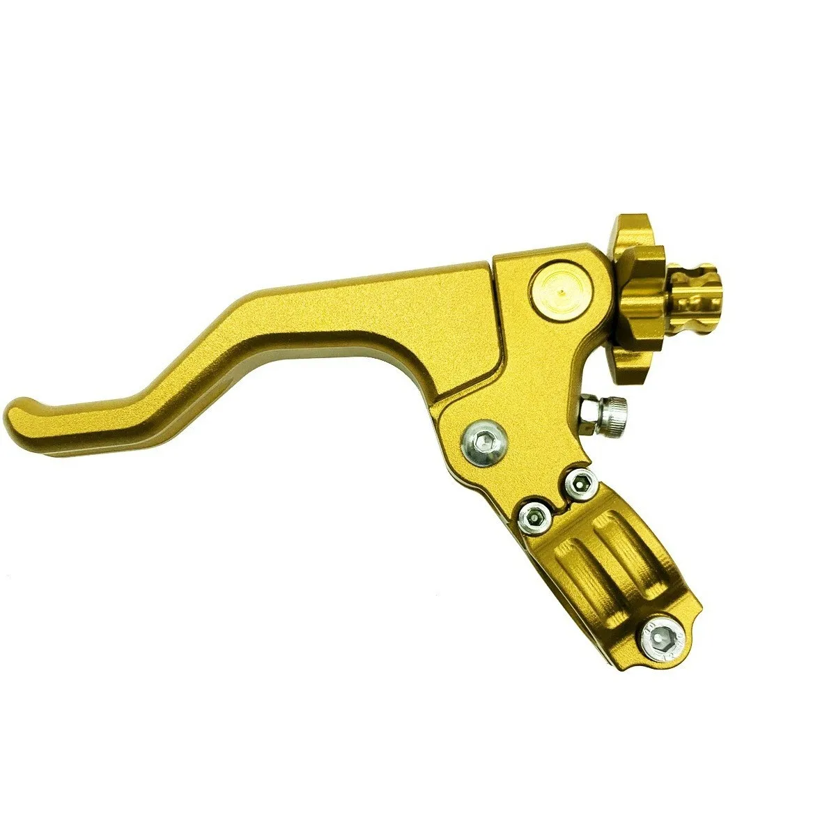 Universal Motorcycle Clutch Handle Assembly - Easy Pull Lever for Stunt & Daily Use