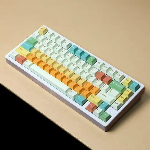 

Candy House Keycaps Cherry Profile Arabic/Korean/German/French/Russian PBT Keycap for Mechanical Keyboard Custom Key Cap